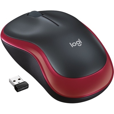 Product Ποντίκι Ασύρματο Logitech M185 red base image