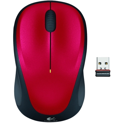Product Ποντίκι Ασύρματο Logitech M235 red base image