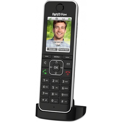 Product Τηλέφωνο IP AVM FRITZ! Fon C6 Black base image