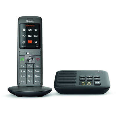 Product Τηλέφωνο IP Gigaset CL660A with 200 Box Anthracite base image