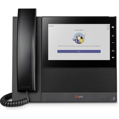 Product Τηλέφωνο IP HP Poly CCX 600 Phone Teams (PoE, without power supply) base image