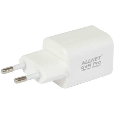 Product Φορτιστής Πρίζας Allnet QC USB-C PD GaN 45Watt 1x USB Typ-A QC 1x USB Typ-C base image