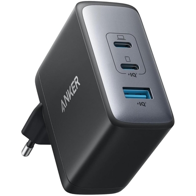 Product Φορτιστής Πρίζας Anker 736 Nano 2 GaN 2 2x USB-C 1x USB-A 100W Black base image