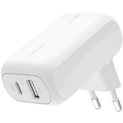 Product Φορτιστής Πρίζας Belkin BoostCharge  42W Dual with PD+PPS, w base image