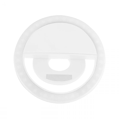 Product Επαναφορτιζόμενο LED Selfie RK-12 White base image