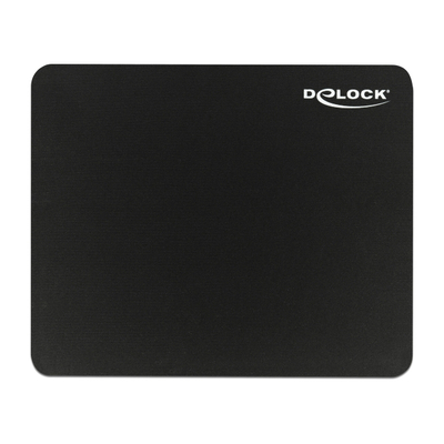 Product Mousepad DeLOCK 12005, 22x18x0.2cm, μαύρο base image