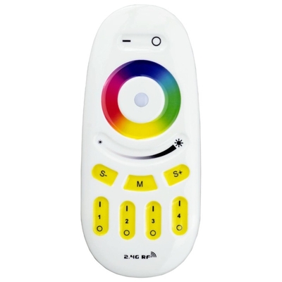 Product Ελεγκτή LED Avide 12V RGB+W 4 Ζωνών Τηλεχειριστήριο για 120W base image