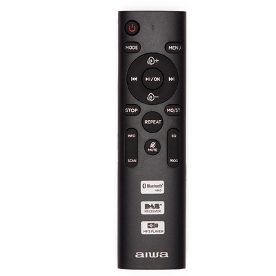 Product Cd/Mp3 Player Aiwa With Dab+ Red base image