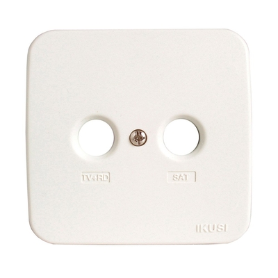 Product Πλαίσιο Πρίζας Ikusi PBT-990 Coverplate TV/RD-SAT base image