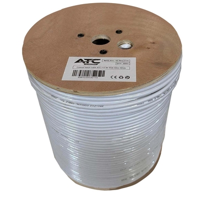 Product Καλώδιο Κεραίας ATC Στροφείο RF ATC-713 Value RG6 300m Ξύλινο base image