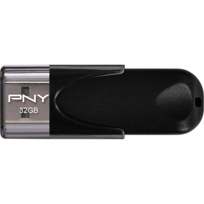 Product USB Flash USB 2.0 32GB PNY Attache 4 black base image