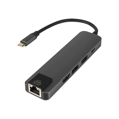 Product Docking Station USB C σε 2xUSB 3.0 - HDMI - RJ45 base image