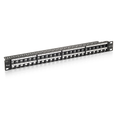 Product Patchpanel Equip 48x RJ45 Cat6 19" 1HE Keystone base image