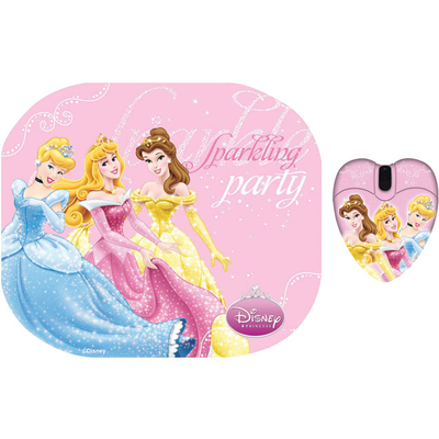 Product Ποντίκι Ενσύρματο Disney TP2003 "PRINCESS" 2 Pack base image