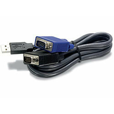 Product Καλώδιο KVM Trendnet TK-CU06 Μαύρο 1.8 m base image