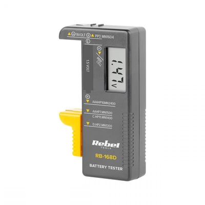 Product Tester Μπαταριών Rebel RB-168D base image