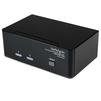 Product KVM με 2 Θύρες Startech SV231DD2DUA base image
