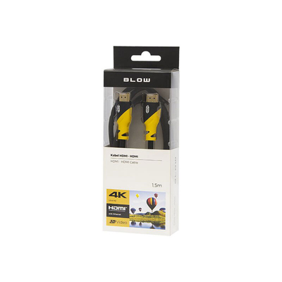 Product Καλώδιο HDMIBlow to HDMI 1.4 4K 1.5m Κίτρινο base image