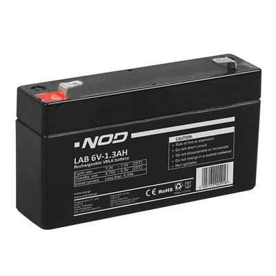 Product Μπαταρία μολύβδου Nod LAB 6V 1,3AH base image