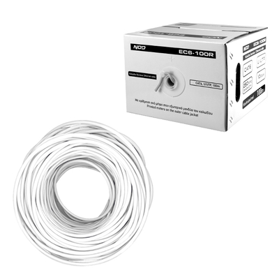 Product Καλώδιο Δικτύου Nod CAT6 U/UTP, σε κουλούρα 100m, με Easy Pull Box base image