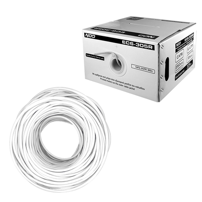 Product Καλώδιο Δικτύου Nod CAT6 U/UTP, σε κουλούρα 305m, με Easy Pull Box base image