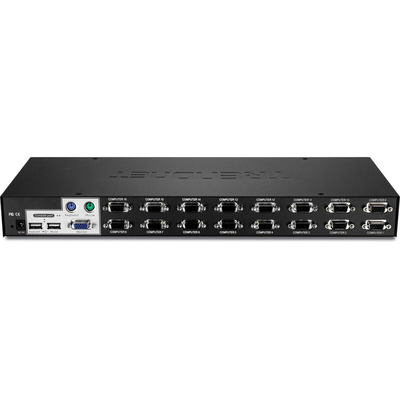 Product KVM Switch TRENDnet 16-Port USB/PS/2 base image