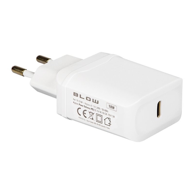 Product Φορτιστής Πρίζας Blow με υποδοχή USB-C PD3.0 18W base image