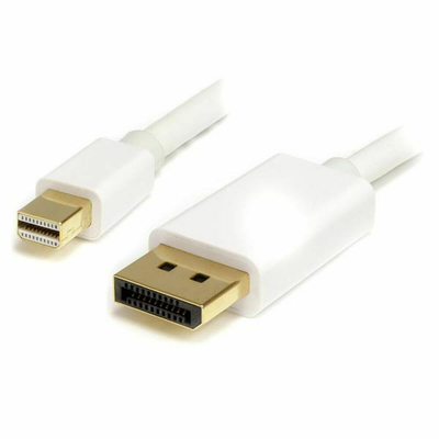Product Καλώδιο DP Mini σε DP StarTech MDP2DPMM2MW (2 m) Λευκό 4K Ultra HD base image
