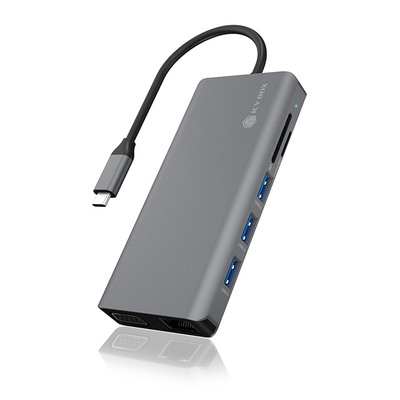 Product Docking Station RaidSonic ICY BOX IB-DK4070-CPD USB Type-C base image
