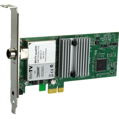 Product TV Tuner Hauppauge WIN TV quadHD DVB-C DVB-T2/T PCIe LP base image