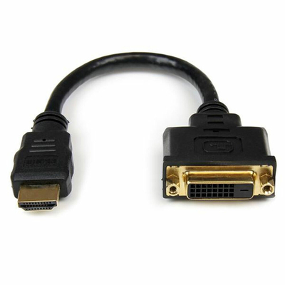 Product Αντάπτορας HDMI StarTech HDDVIMF8IN Μαύρο base image