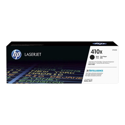 Product Toner HP 410X - Black - Original - LaserJet (CF410X) base image