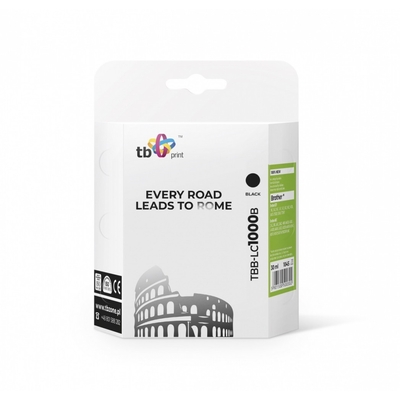 Product Μελάνι Συμβατό Tb Print Tbb-Lc1000b (Brother Lc1000bk) Black  base image