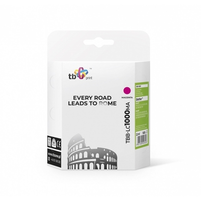 Product Μελάνι Συμβατό Tb Print Brother Lc1000 Magenta Tbb-Lc1000ma base image