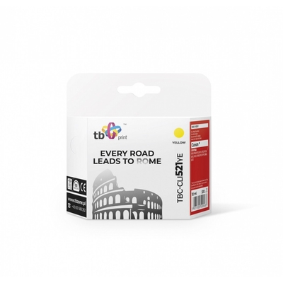 Product Μελάνι Συμβατό Tb Print Tbc-Cli521yellow(Canon Cli-521) Yellow base image