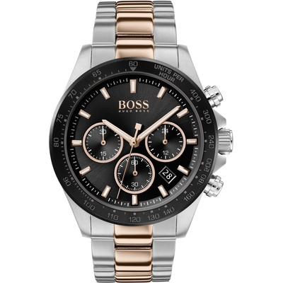 Product Ανδρικό Ρολόι Boss 1513757 (43mm) Μεταλλικό Μπρασελέ Ασημί base image