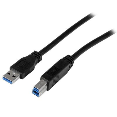Product Καλώδιο USB A σε USB B Startech USB3CAB1M Μαύρο base image