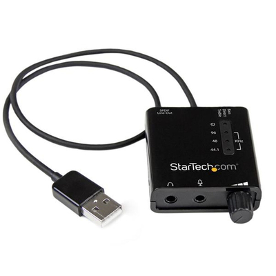 Product Κάρτα Ήχου Startech ICUSBAUDIO2D base image