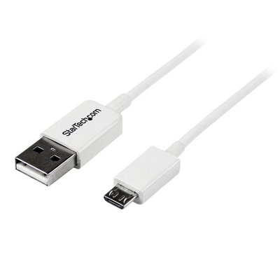 Product Καλώδιο USB σε Micro USB Startech USBPAUB1MW Λευκό base image