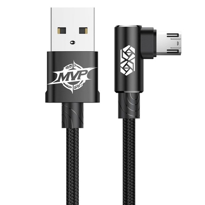 Product Καλώδιo USB Baseus MVP Elbow USB to micro USB 2A 1m - Black base image