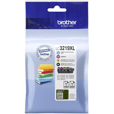Product Μελάνι Brother LC-3219XLVALDR Value Pack base image