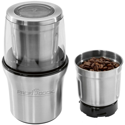 Product Ηλεκτρικός Μύλος Καφέ Clatronic PC-KSW 1021 200W Stainless steel base image