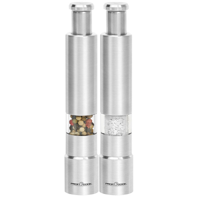 Product Μύλος Profi Cook Για Αλάτι Και Πιπέρι,Σετ 2 Τεμαχίων base image
