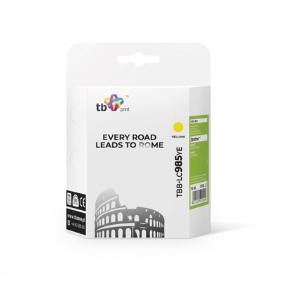 Product Μελάνι Συμβατό Tb Print Για Brother Lc 985 Yellow Tbb-Lc985ye base image