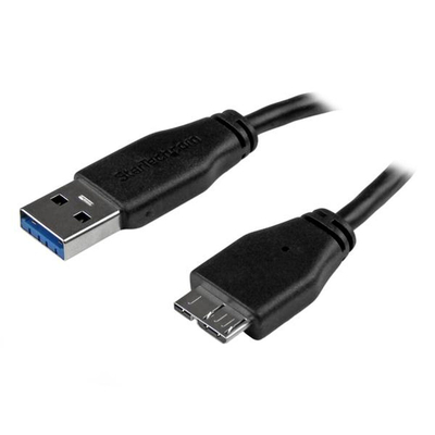 Product Καλώδιο USB σε Micro USB Startech USB3AUB15CMS Μαύρο base image