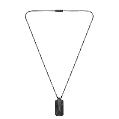 Product Ανδρικό Βραχιόλι Boss 1580356 (58cm) από Ατσάλι Black base image