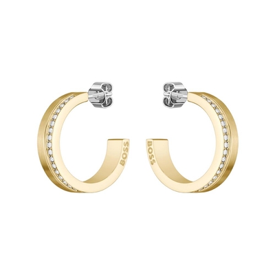 Product Γυναικεία Σκουλαρίκια Boss 1580522 (2cm) από Ατσάλι Golden base image