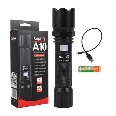 Product Φακός LED Superfire A10, 550lm, USB base image