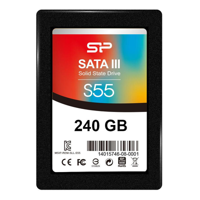 Product Σκληρός Δίσκος SSD 240GB Silicon Power SATA 3 S55 Black base image