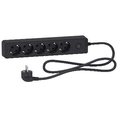 Product Πολύπριζο APC Socket ST9451B, 5 Outlets ,1.5m Cable, Anthracite base image